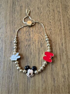 BaubleBar Mickey Mouse Adjustable Bracelet!